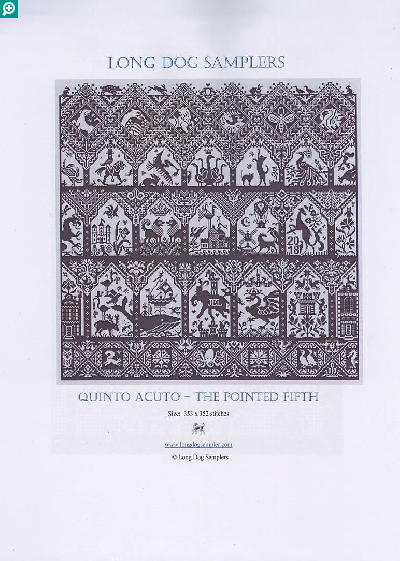 洋雑誌、洋書、輸入手芸のマガジンマート - LONG DOG SAMPLERS 図案