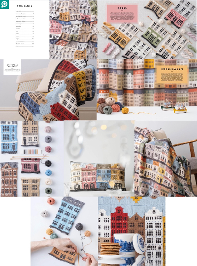 洋雑誌、洋書、輸入手芸のマガジンマート - KNIT THE CITY BUILDING BLOCKS
