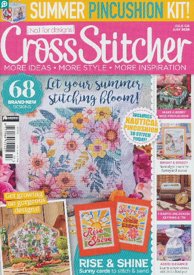 【25冊まとめ売り】マーマーマガジン、他 洋雑誌、洋書、輸入手芸のマガジンマート - CROSS STITCHER