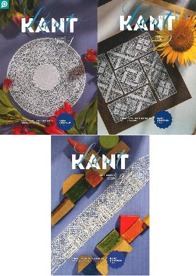 pocatamari　ボビンレース kant誌　4冊 2006/1〜4 洋雑誌、洋書、輸入手芸のマガジンマート - KANT
