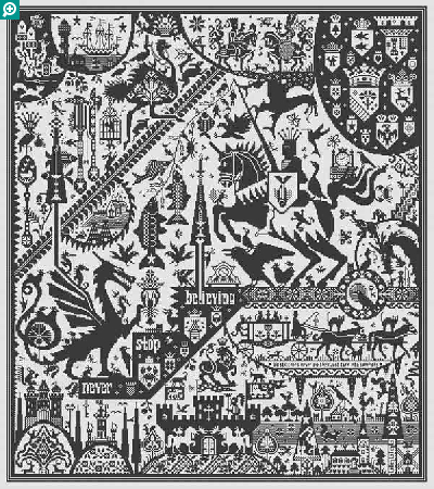 クロスステッチ完成品　★ Long Dog Samplers 洋雑誌、洋書、輸入手芸のマガジンマート - LONG DOG SAMPLERS 図案