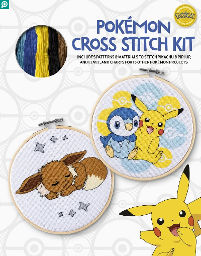 洋雑誌、洋書、輸入手芸のマガジンマート - POKEMON CROSS STITCH KIT